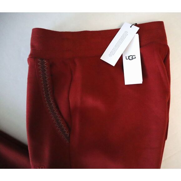 UGG 1151710 Men's Sz S Dark Cherry Red Tasman Jogger Pants - Picture 5 of 8